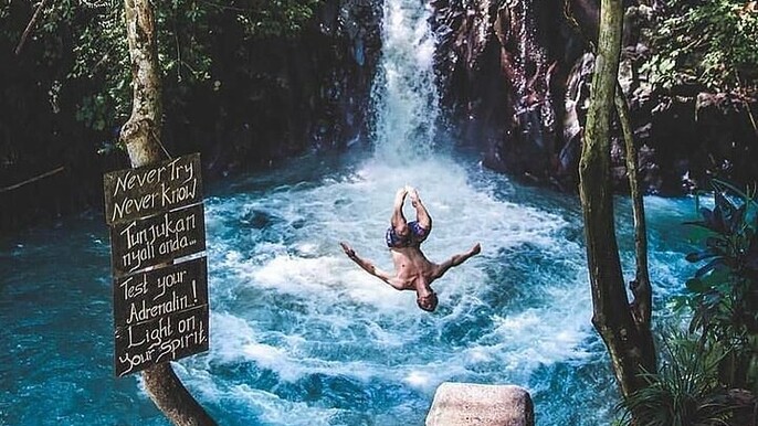 2-Hours Beginner Canyoning in North Bali (Pickup, GoPro, Lunch)