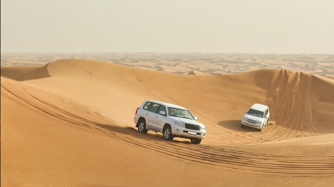 Thrilling 4-Hour Dune Bashing & Camel Ride Safari to Inland Sea
