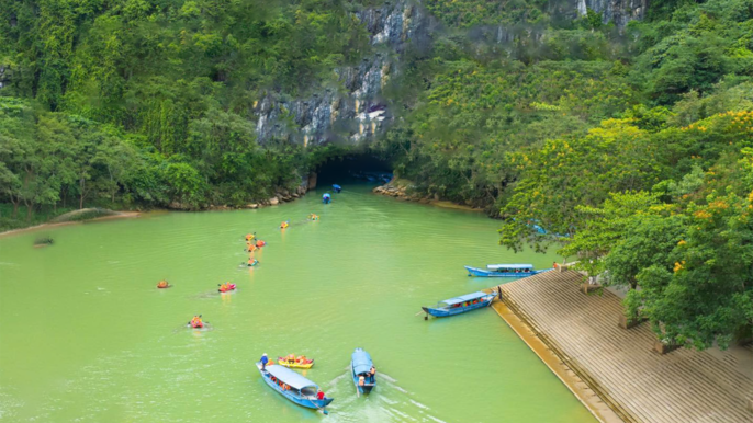 Phong Nha Cave & Paradise Cave Full-Day Exploration from Hue