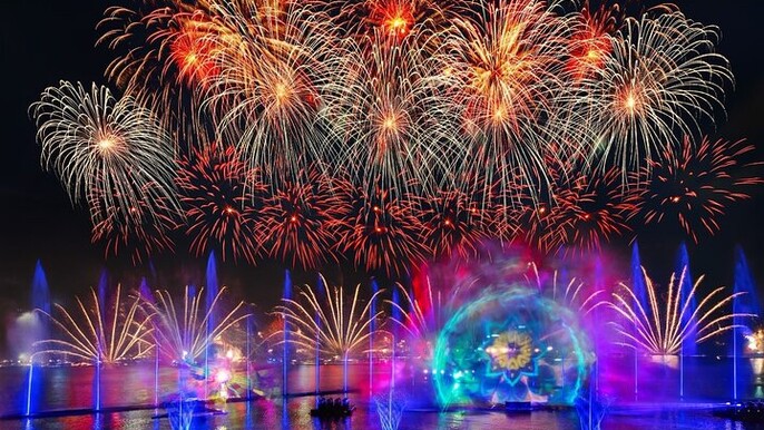CAD New Year Countdown Firework Fantasy 2026 in Chiang Mai