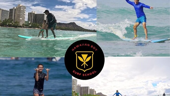 Hawaiian Surfing lessons