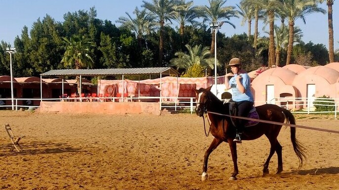 Abusir Horseback Riding Adventure and Fifth Dynasty Pyramids Tour