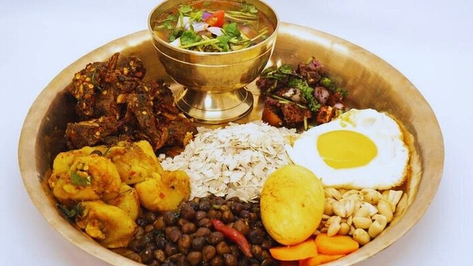 Half-Day Traditional Meal and Food Tasting Tour From Kathmandu