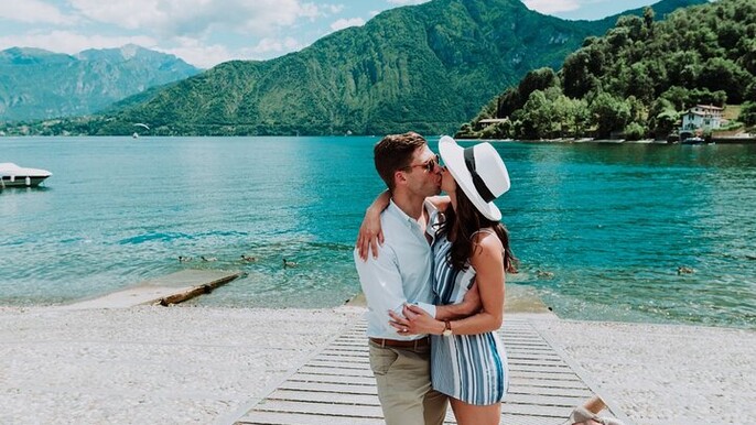 Professional Vacation Photography Session in Varenna Lake Como