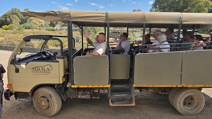 Aquila Big 5 Sunset safari and wine tasting