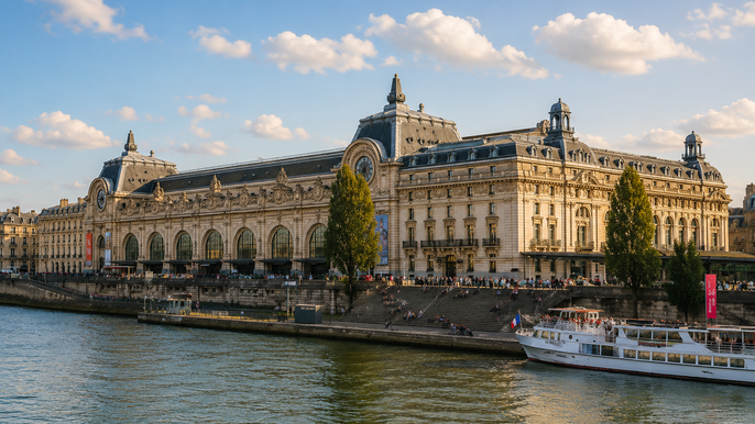 Orsay Museum Reserved Access Tickets with Paris City Audio Guide + eSIM